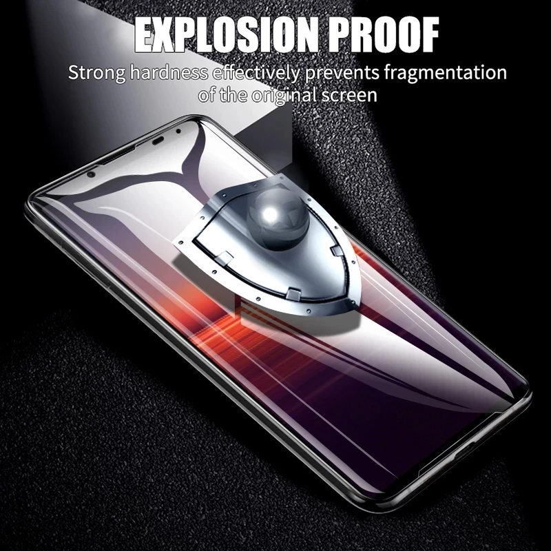 For Sony Xperia 5V 10V 1V 10III 5III 1III 5II 10II 1II 5 10 1 5IV 1IV 10IV Tempered Glass Full Screen protector full cover film