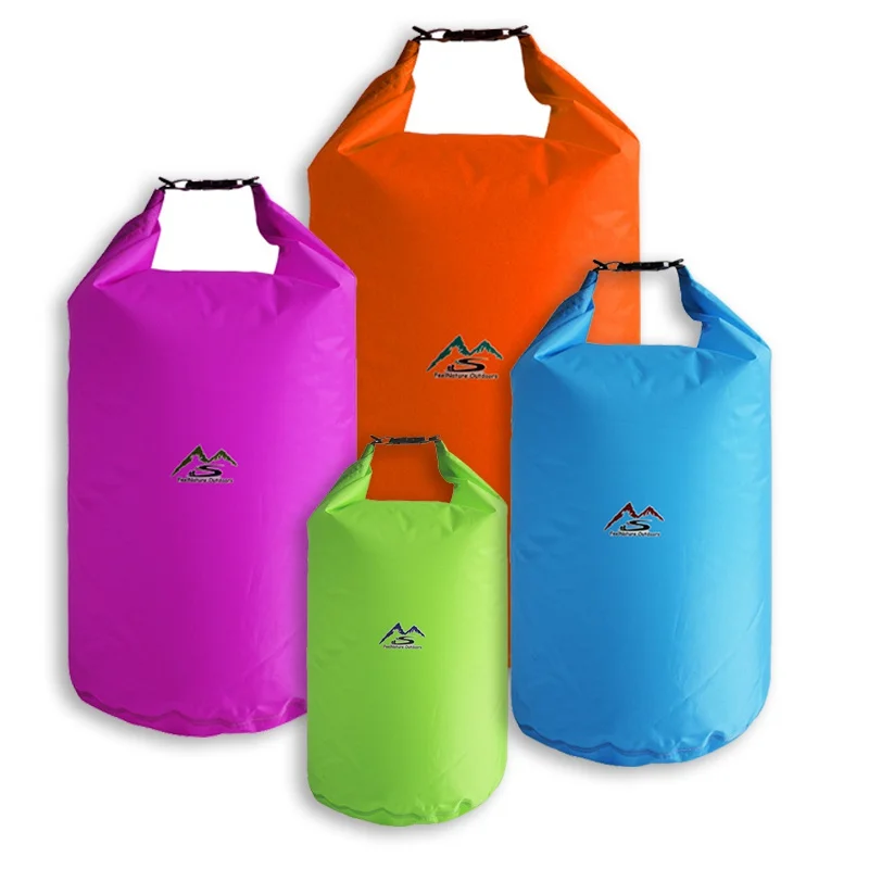 Outdoor Swimming Waterproof Bags 5L/10L/20L/40L/70L Dry Bag Sack Waterproof Floating Dry Gear Bags For Boating Fishing Raftings