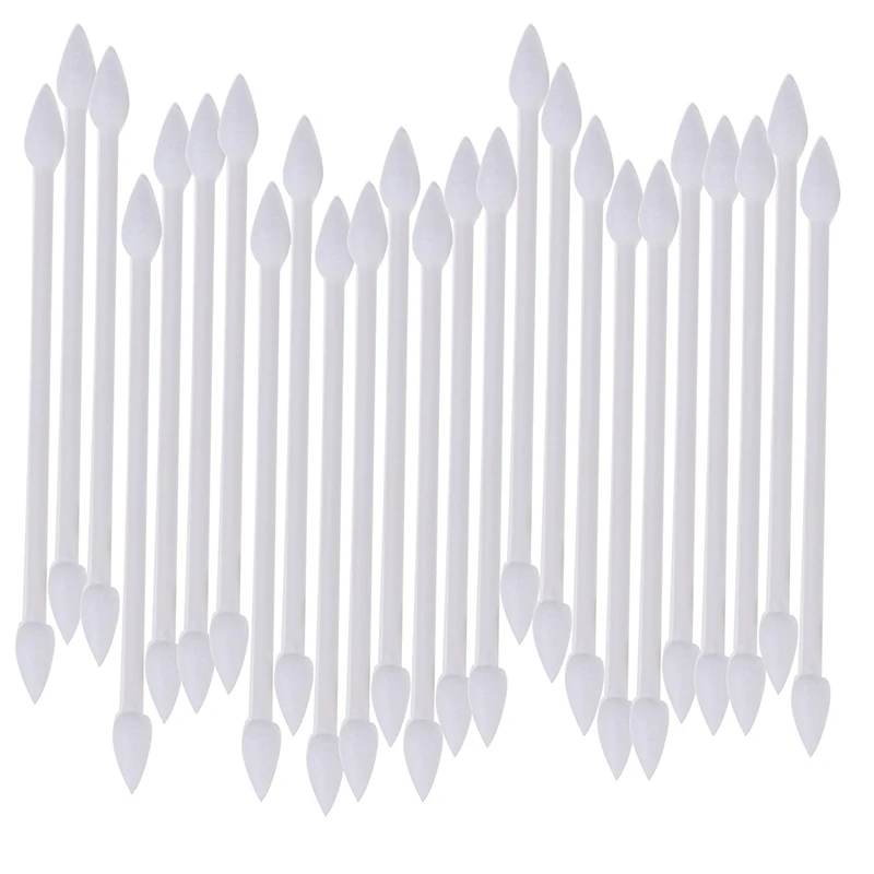 High Quality 25Pcs Cotton Disposable Stick Cleaning Tool For Earphone Charge Port Cotton Stick For Ear Cleaning