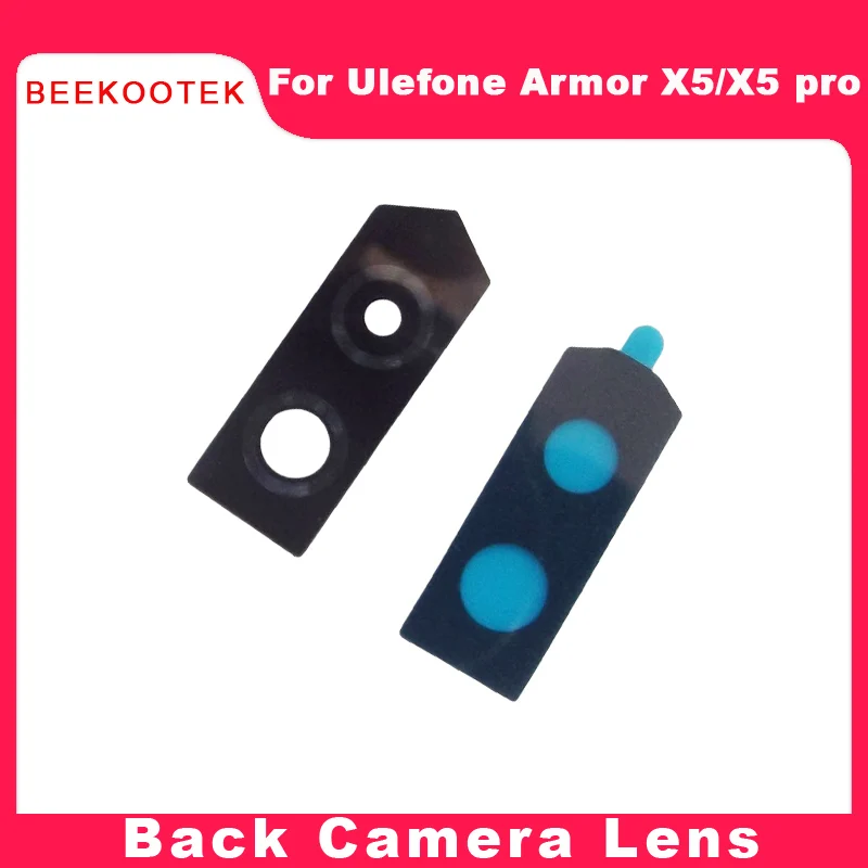 BEEKOOTEK New Original Ulefone Armor X5/X5 Pro Back Rear Camera Lens Glass Cover For Ulefone X5 Mobile Phone