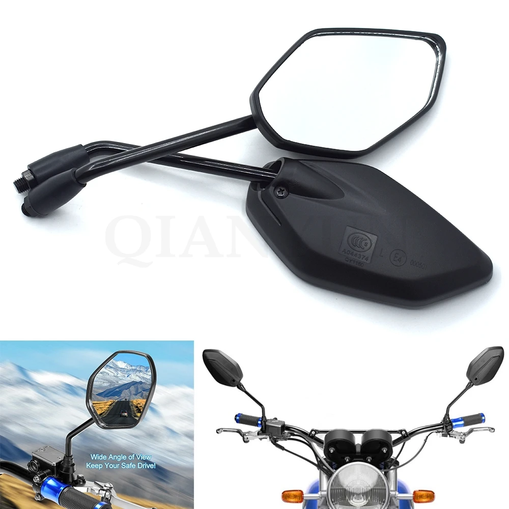 

Black universal 10MM motorcycle rearview mirror side mirror For KTM RC8 / R 1290 Super Duke R 990 SuperDuke 690 Duke SMC Enduro