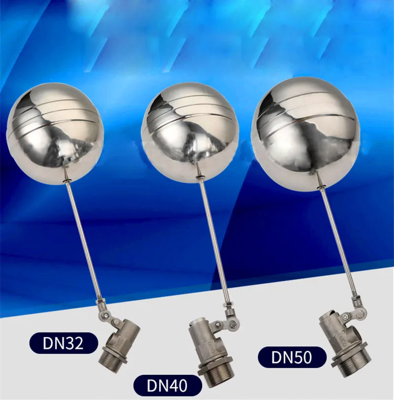 Imagem -05 - Válvula Flutuante de 11 1-1 Válvula Flutuante de Água Quente e Fria Válvula de Esfera Tanque de Controle de Fluxo de Aço Inoxidável