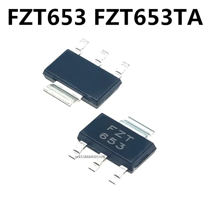 Originele 10Pcs/FZT653 FZT653TA SOT223 Npn