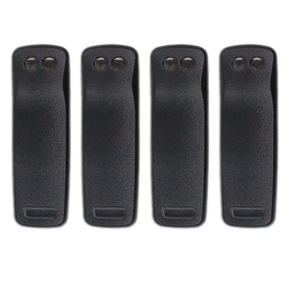 4 x Belt Clip for Vertex VX-160 VX-600 VX-800 VX-900 VX-400 VX-410 VX-420 VX-168 VX-180 with Screws Wakie Talkie Two Way Radio