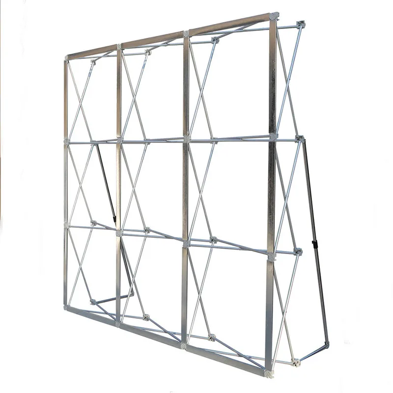 High Quality Metal Flower Frame Background Wall Accessories Aluminum Alloy Flower Frame Folding Frame Background Frame