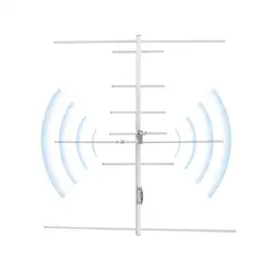 HYS Yagi Antenna Dual Band VHF/UHF 100W High Gain 9.5/11.5dBi Outdoor Antenna for Baofeng Yaesu Kenwood Radio Repeater