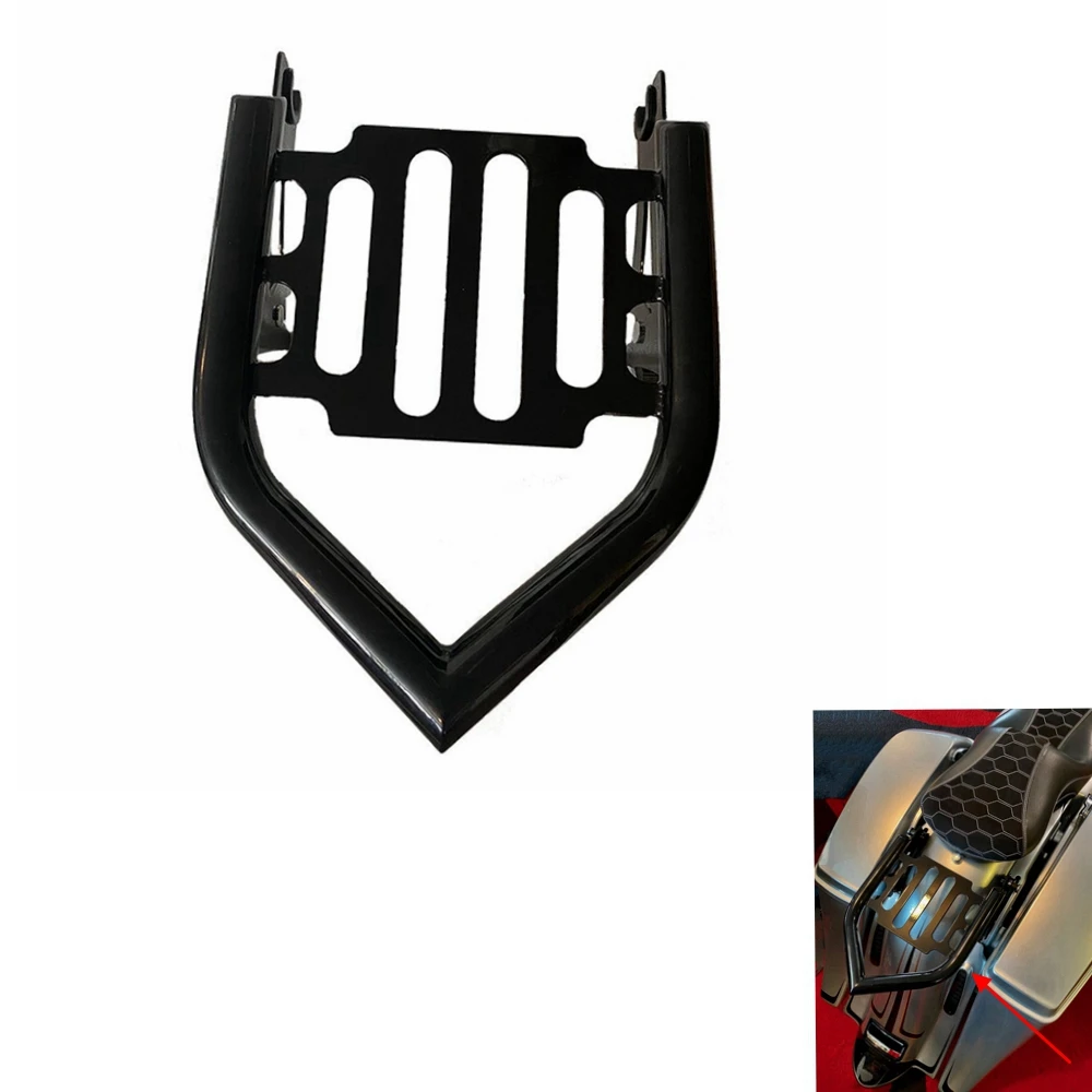 

Motorcycle 1-1/2 inch rear shelf For Harley Touring Road King Road Glide FLHXS 2009-2021 Modified shelf rack