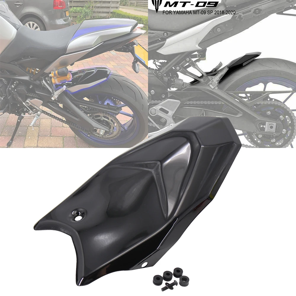 

NEW Rear Hugger Motorcycle Accessories Fender Rear Splash Guard Mudguard FOR YAMAHA MT09 SP 2018-2020