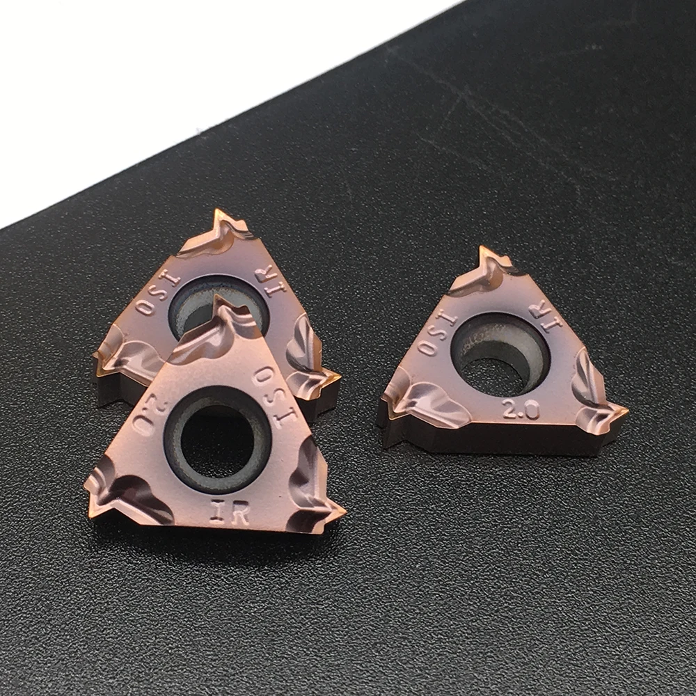 10PCS 16IR M 2.0 ISO FT1125 สแตนเลสและเหล็กชิ้นส่วนเครื่องกลึงสากล Toolholders เกลียวแทรก CNC เครื่องมือ