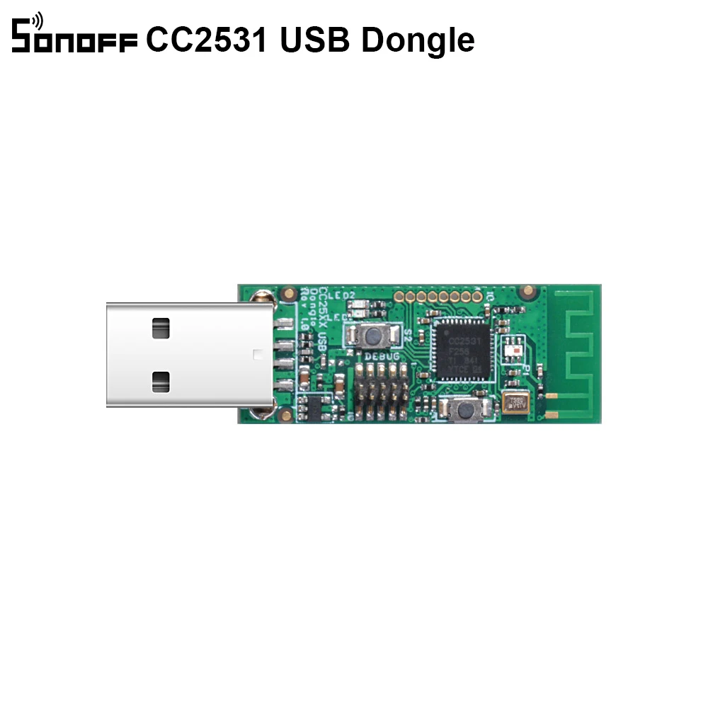 Sonoff-iteadドングルzigbee cc2531,usbドングルモジュール,ベアボードパケット分析インターフェース,ドングルキャプチャパケット