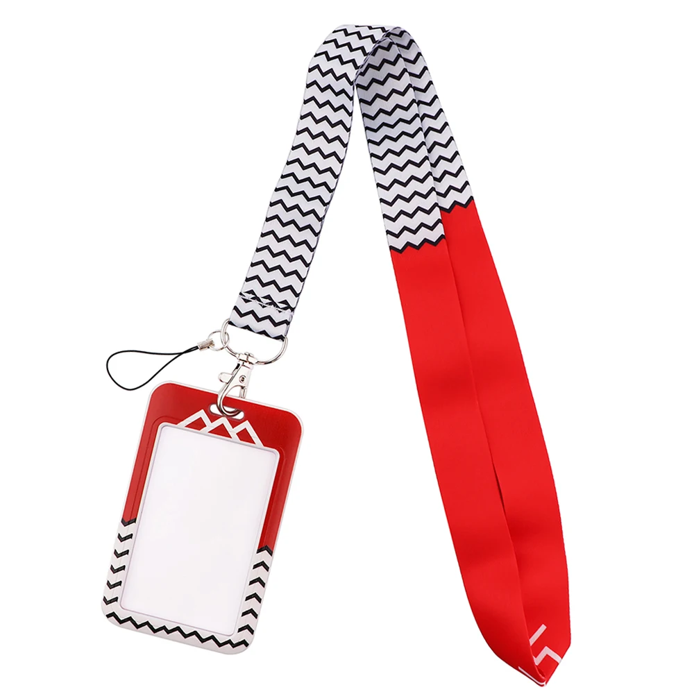 P4094 Dongmanli Twin Peaks TV Show Lanyard Badge ID Lanyards/ Mobile Phone Rope/ Key Lanyard Neck Straps Accessories