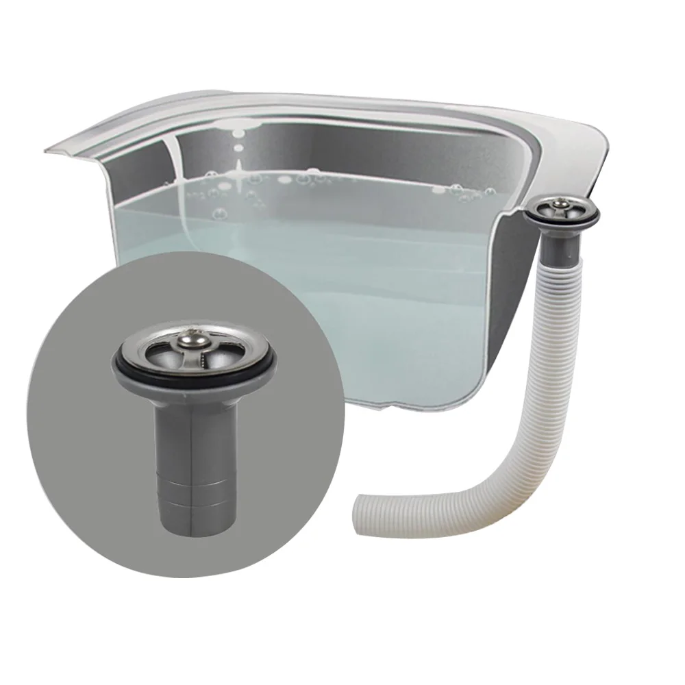 Talea Kitchen Sink Upward CircularOverflow Device Vegetable Washing Basin Circular Accessories Overflow Pipe QY024