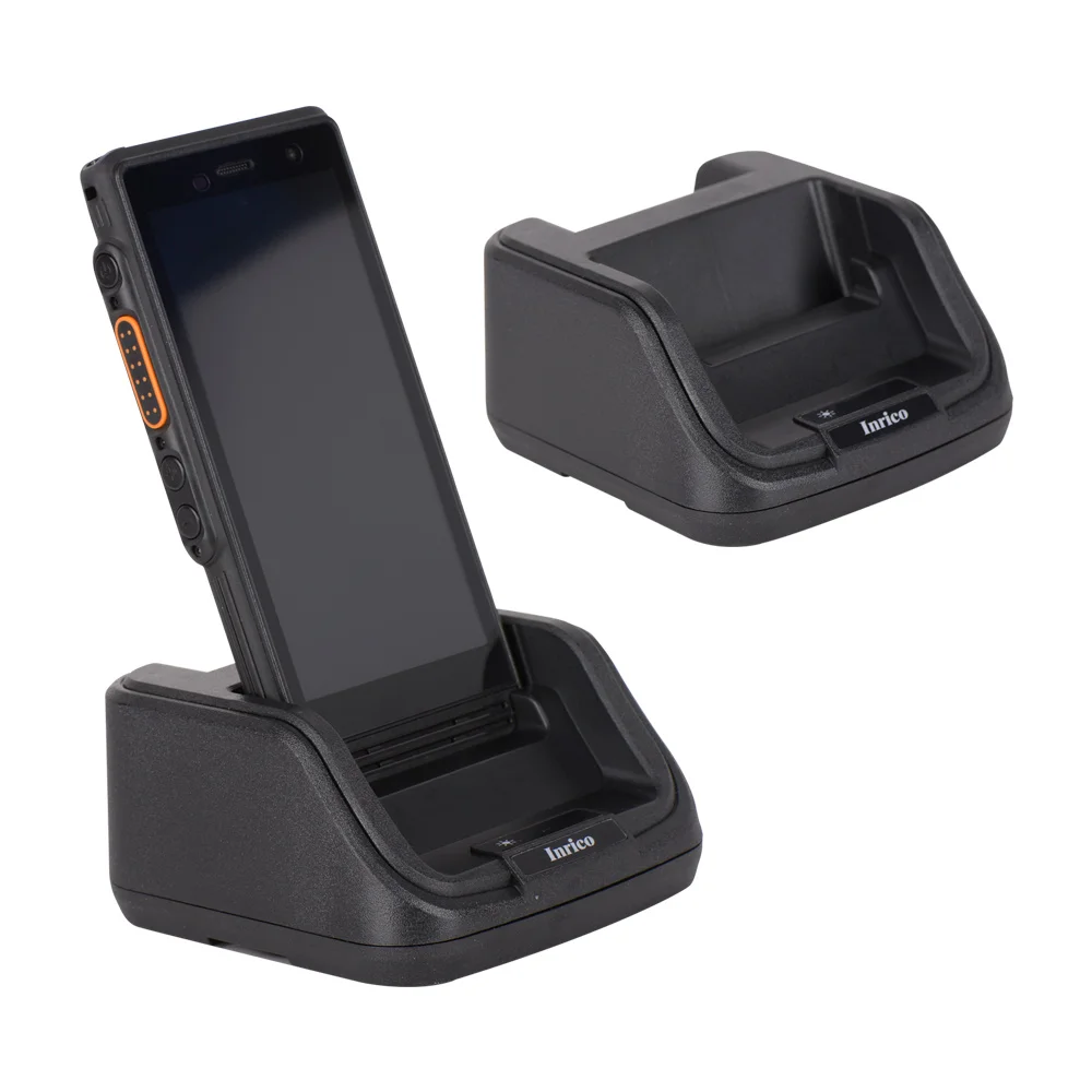 Carregador de mesa original para walkie talkie de celular Inrico S300