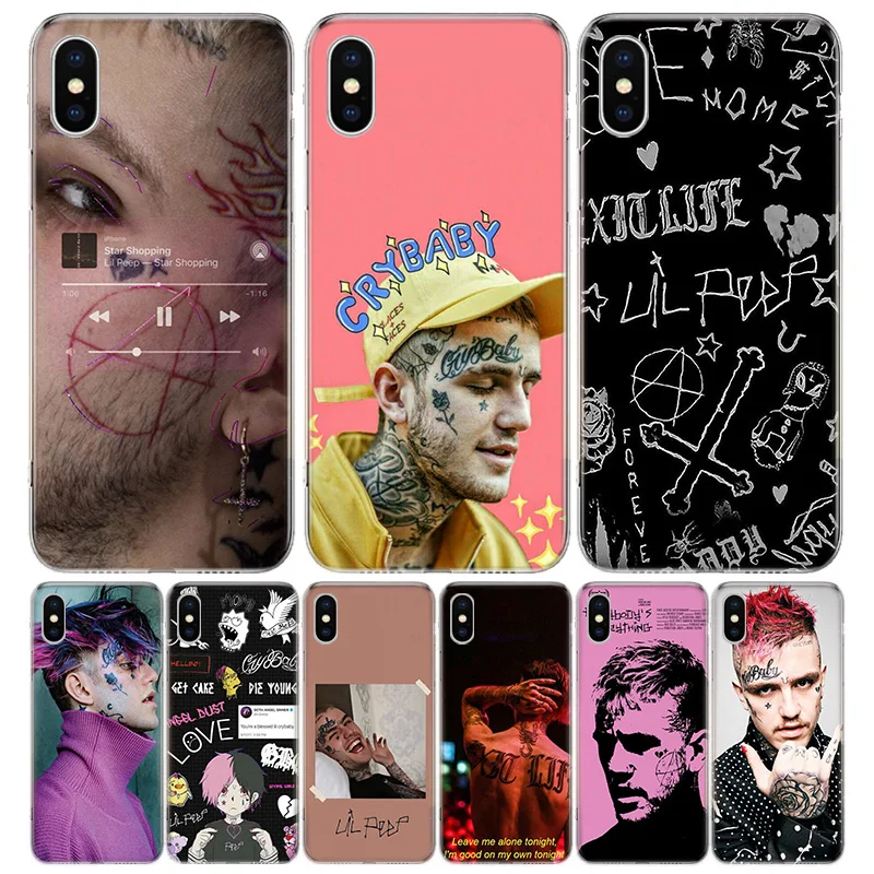 Lil Peep Hellboy Love Phone Case For iPhone 15 + 14 11 12 13 Pro Max Xr X Xs Mini 8 7 Plus SE Soft Fundas Coque Shell Cover