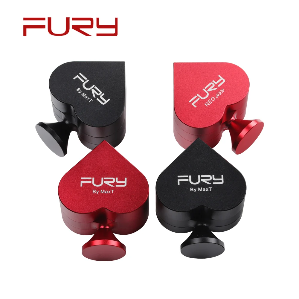 New Fury Magnetic Heart-shaped Chalk Holder 3 in 1 Chalk Holder Tip Shaper Light Professional Fashion Billiard Accessories