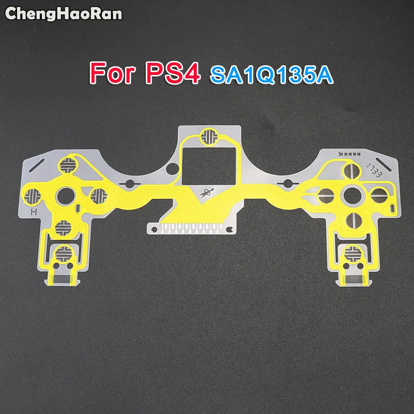 

ChengHaoRan Circuit Board PCB Ribbon for Sony PS4 Wireless Controller SA1Q135A Conductive Film Keypad Flex Cable,JDS-001 011