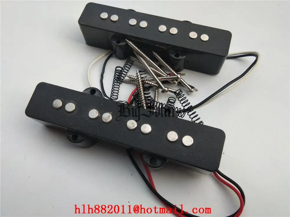 Electric Bass Guitar Pickups, Neck Pickup and Bridge Pickup, Double Coil, Dew Point Pickups, BJH-90, 4 Strings