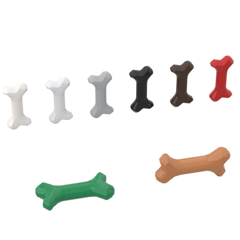 10PCS MOC Bricks 93160 short bones animal accessories For Building Blocks Parts DIY Construction Classic Brand gi