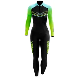 Women's Cycling Clothing Long Sleeve Jumpsuit Monkey Female Cyclist Outfit With Gel Summer Outdoor Sports Bike Triathlon-G