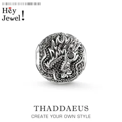 Beads Dragon's Head,  Zirconia Beads Fits Bracelet Europe Necklace Karma Charms European Jewelry Accessories