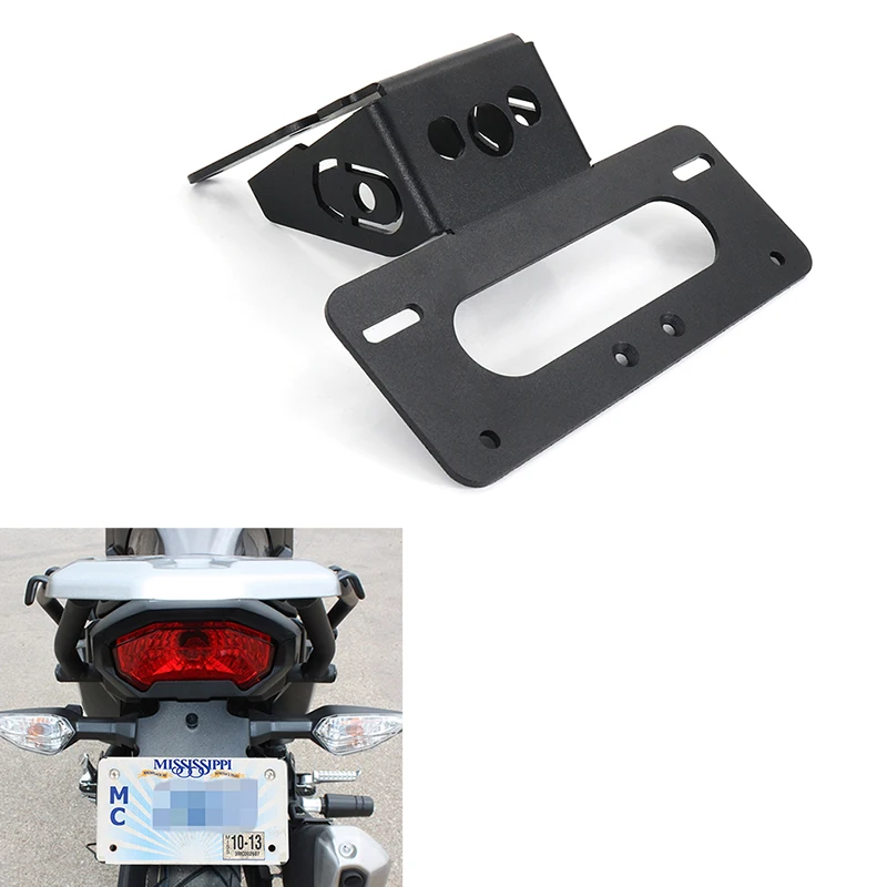 

Tail Tidy Fender Eliminator kit License Plate Holder Fit For Kawasaki VERSYS-X300/VERSYS-X250 2017 2018 2019 2020 2021 2022-2024