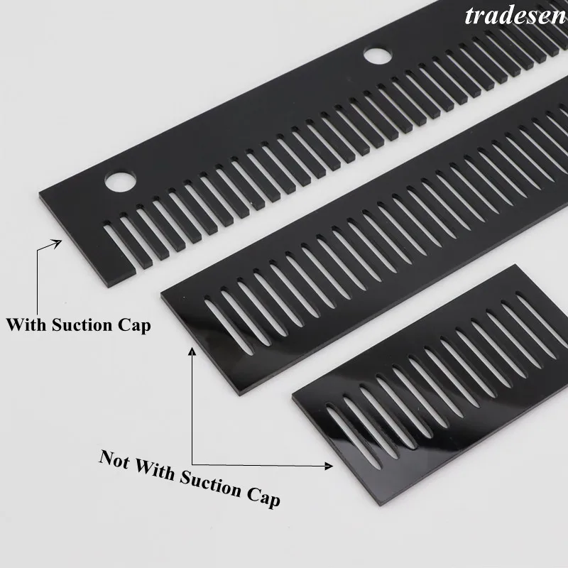 Aquarium Suction Cup Filter Strip Removable Overflow Combs Acrylic Fish Tank Comb Filter Strip Accessories 10/20/30cm