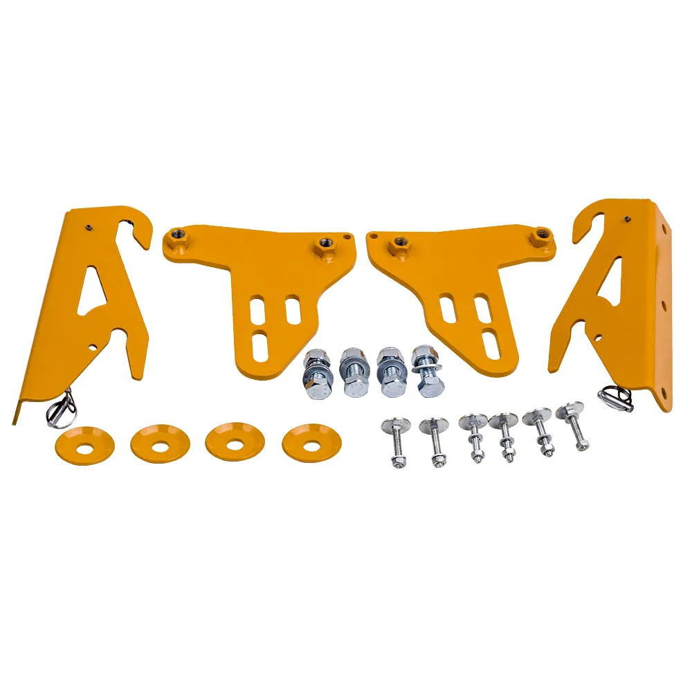 For Honda civic integra w/ Bolts Brand New Front Bumper Wind Splitter Support Bracket