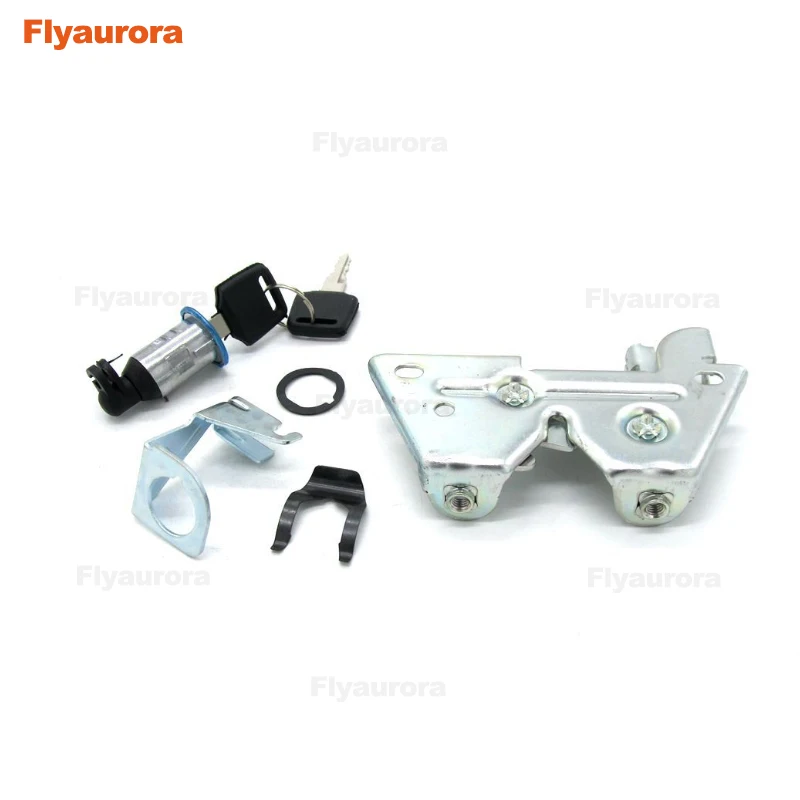 Seat Cowl Lock Key Set Seat Barrel For Kawasaki Z800 Z750R ZX14 ZX1400 ZZR1400 KLZ1000 VERSYS 1000 KLE650 Z1000 Z750 et Flyauror
