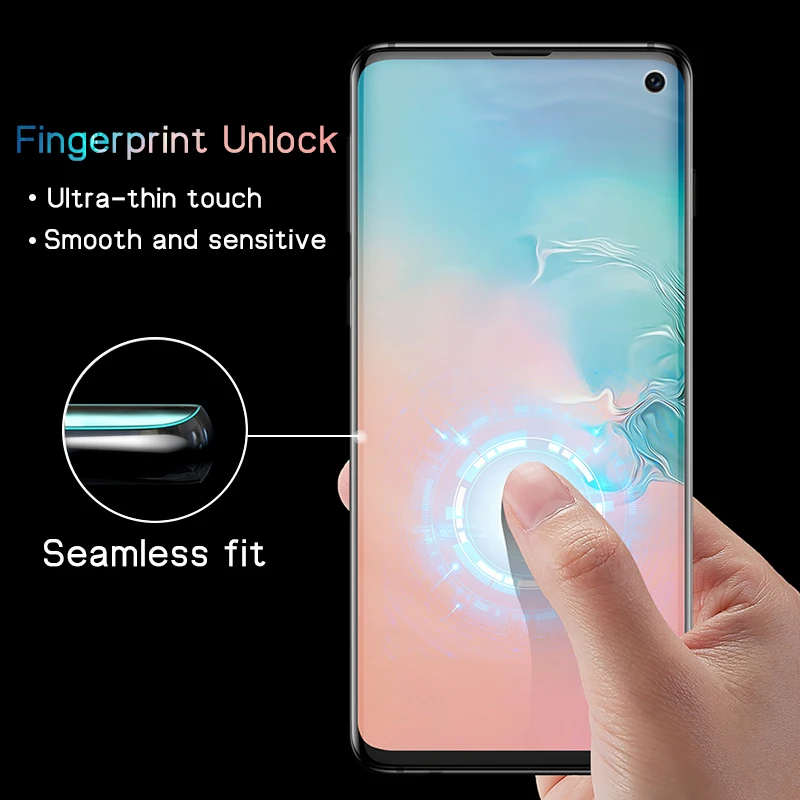 Hydrogel Film For Samsung Galaxy S8 S9 S10E S20 FE Plus Note 8 9 10 20 Ultra A51 A71 A50 A70 Screen Protector Not Glass
