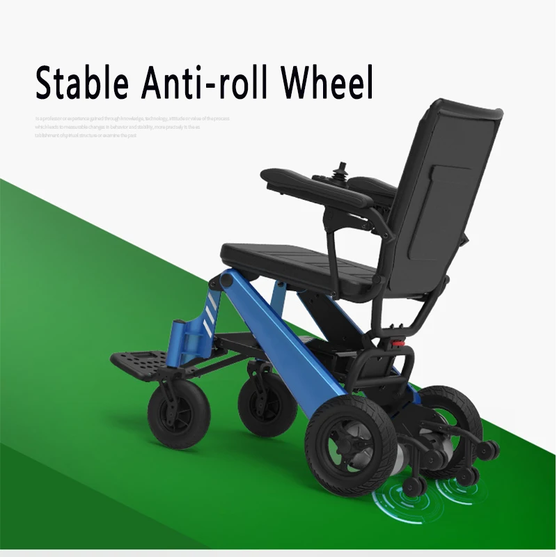 China Power Electric Handcycl Wheelchair With Lithium Battery