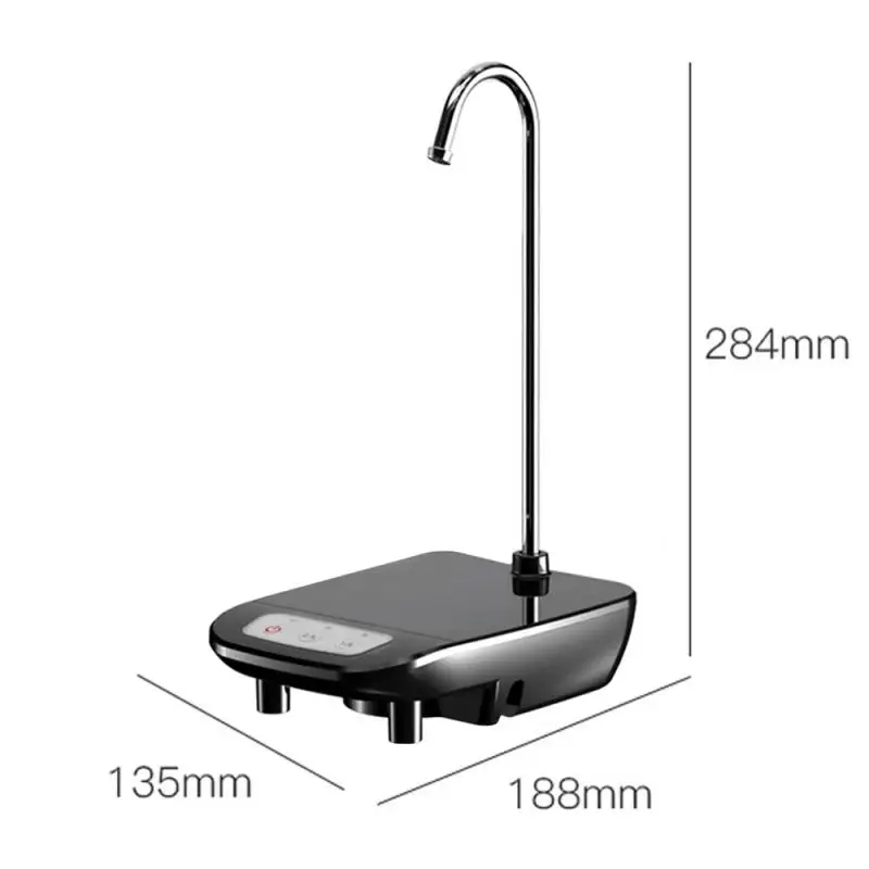 Dispensador de agua nuevo eléctrico con bandeja Usb recargable bomba automática cubo dispensador de botella inalámbrico portátil