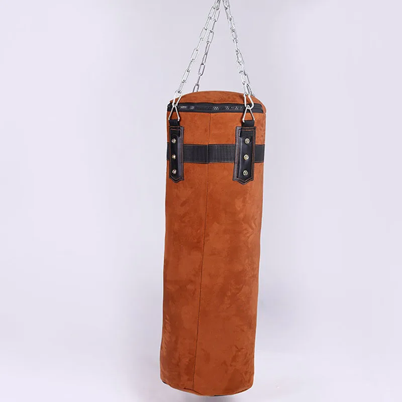 Kickboxing Punching Bag, Boxing Sack, Muay Thai, Martial Arts, Suede, Sanda Sandbag for Taekwondo, Boxing Training 100cm 20kg