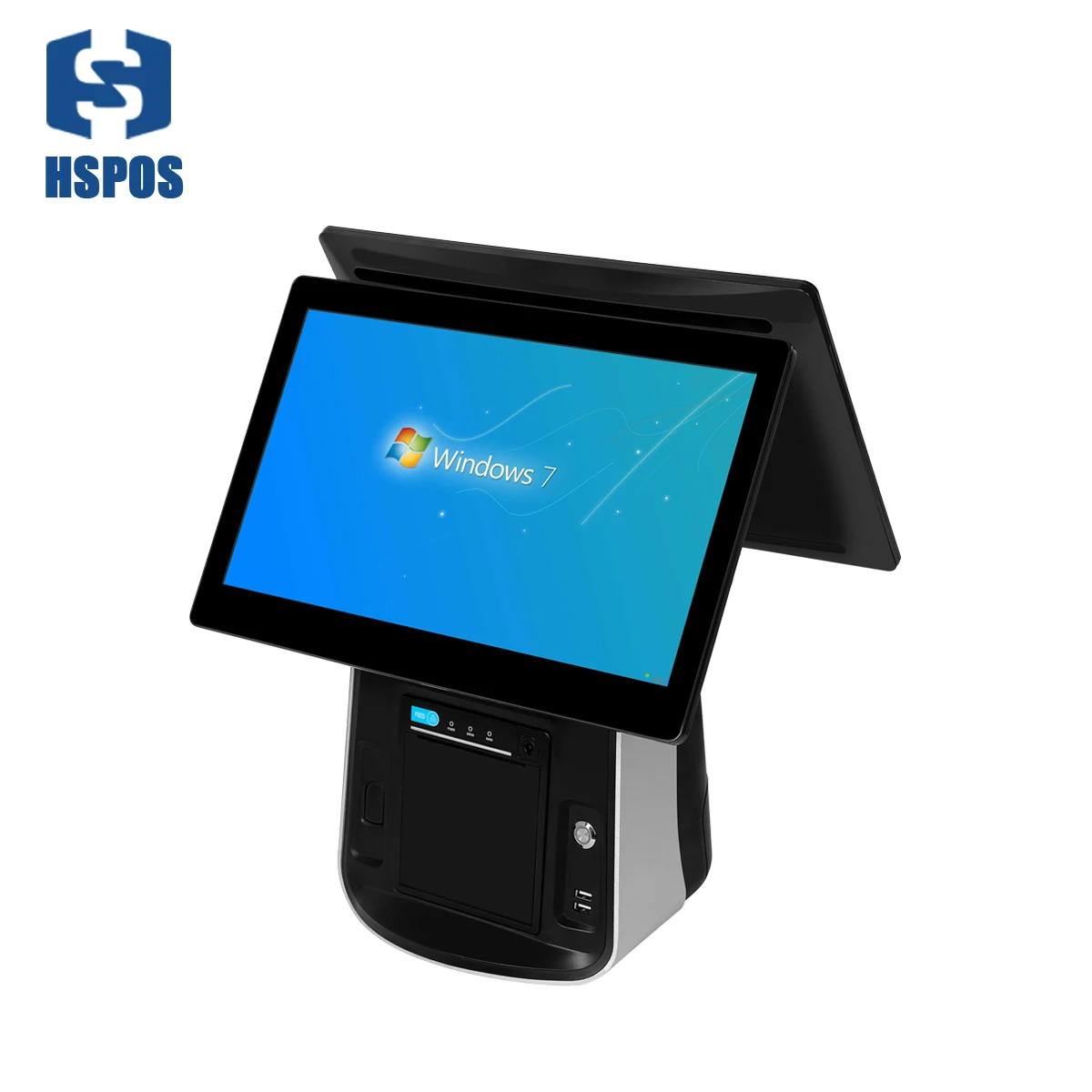 HSPOS 15.6 inch Touch Screen POS System Cash Register Machine For Restaurant Or Retail Store HS-R19