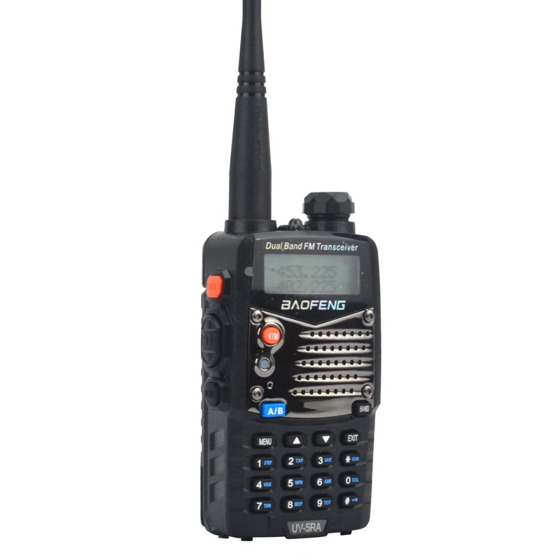 UV-5RA baofeng اسلكية تخاطب ثنائي الموجات VHF UHF المحمولة FM اتجاهين راديو مع سماعة