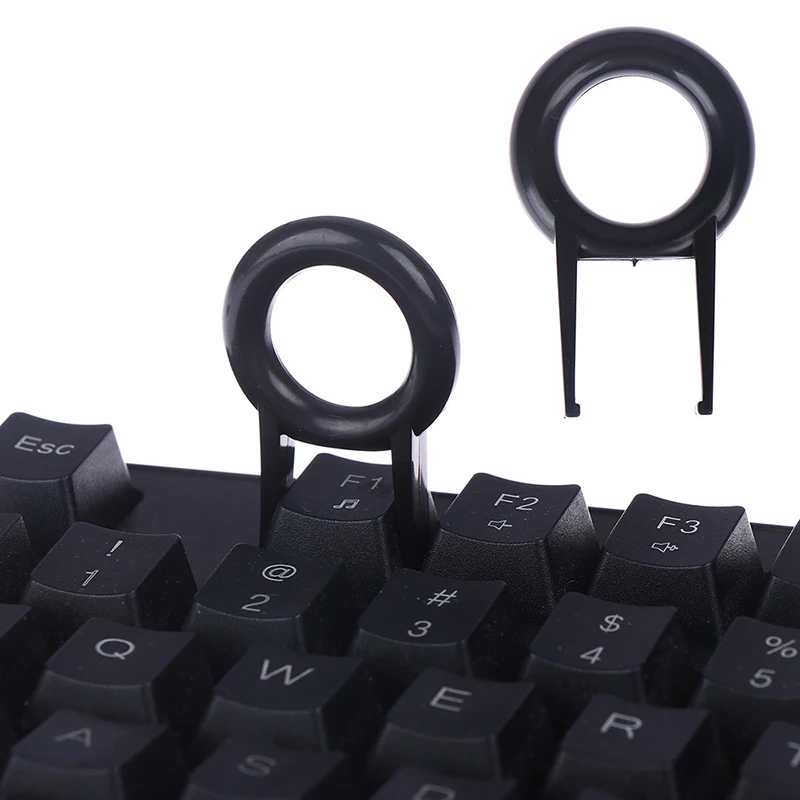 1pcs/2pcs Tompa hegyű kulcs puller Gépi Kulcskarika keycap puller Folttisztószer számára keyboards kulcs kupak Rögzítő Munkaeszköz