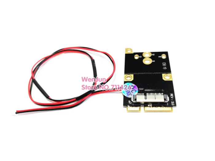 3 in 1 MINI PCI-E wireless wifi card Converter BCM94360CD BCM94331CD BCM94331CSAX with 40cm line for macbook Pro/Air