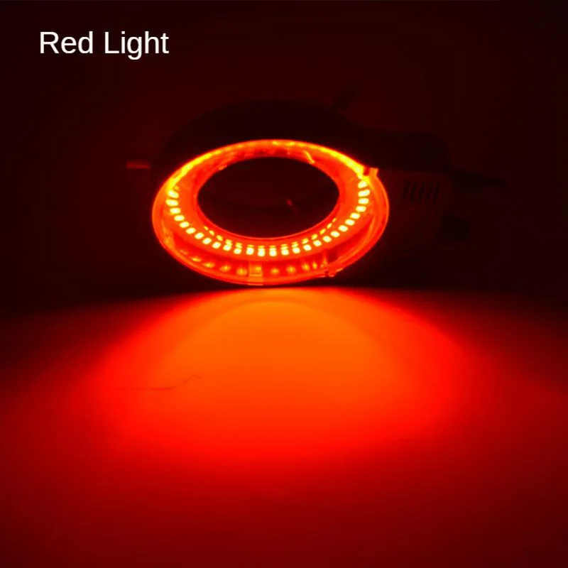 Red light visual light source microscope ring LED lamp lighting monocular stereo video surveillance products