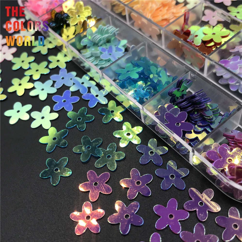 TCT-641 Flowers Sequins Decoration Маникюр коренастый Makeup 매니큐어 Handwork Tumbler Crafts Manicure Festival Accessories Supplier