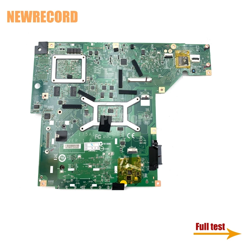 For MSI GE70 GP70 MS175A MS-175A1 LAPTOP MOTHERBOARD With SR15G I5-4200 CPU GT 840M GPU Main Board Full Test