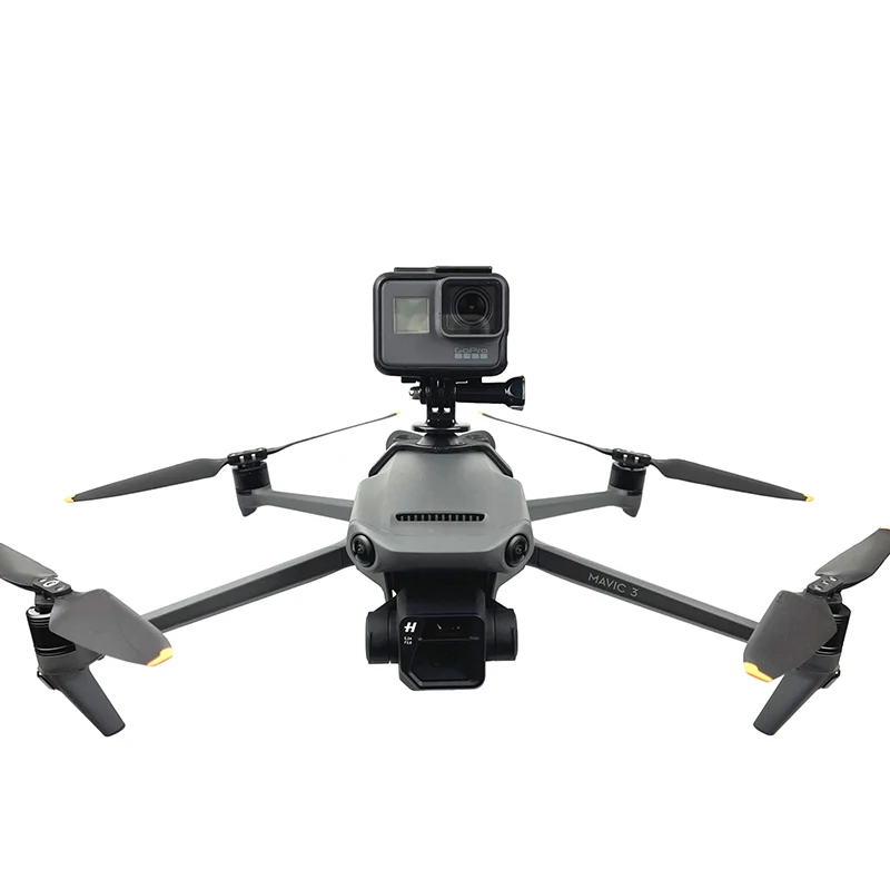تمديد قوس حامل ل DJI Mavic 3/3 Cine اكسسوارات العلوي محول تركيب ل 360 كاميرا بانوراما ل Gopro عمل كاميرا