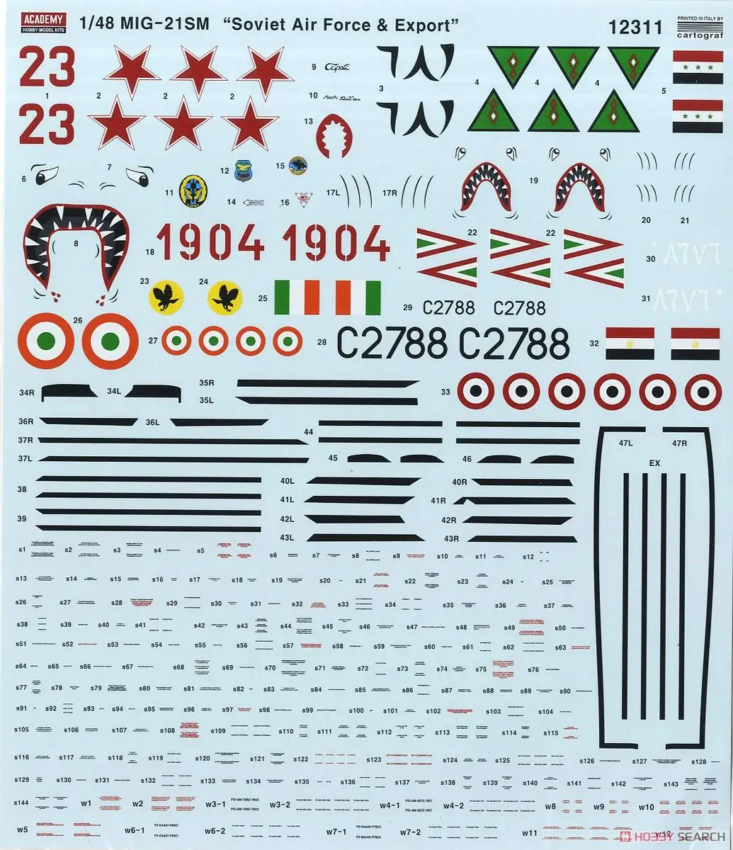 Academy AC12311 1/48 Mig-21 MF 