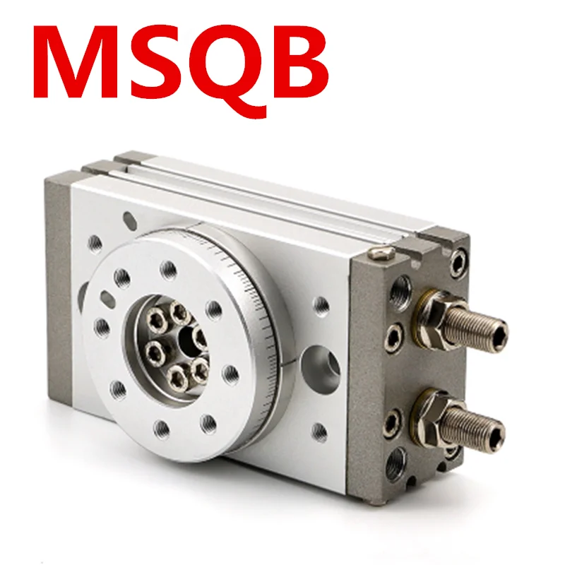 

MSQB NEW SMC MSQB10A MSQB20A MSQB30A MSQB50A Pneumatic Cylinder Rotary Table Rack Pinion Type MSQB10R MSQB20R MSQB30R MSQB50R