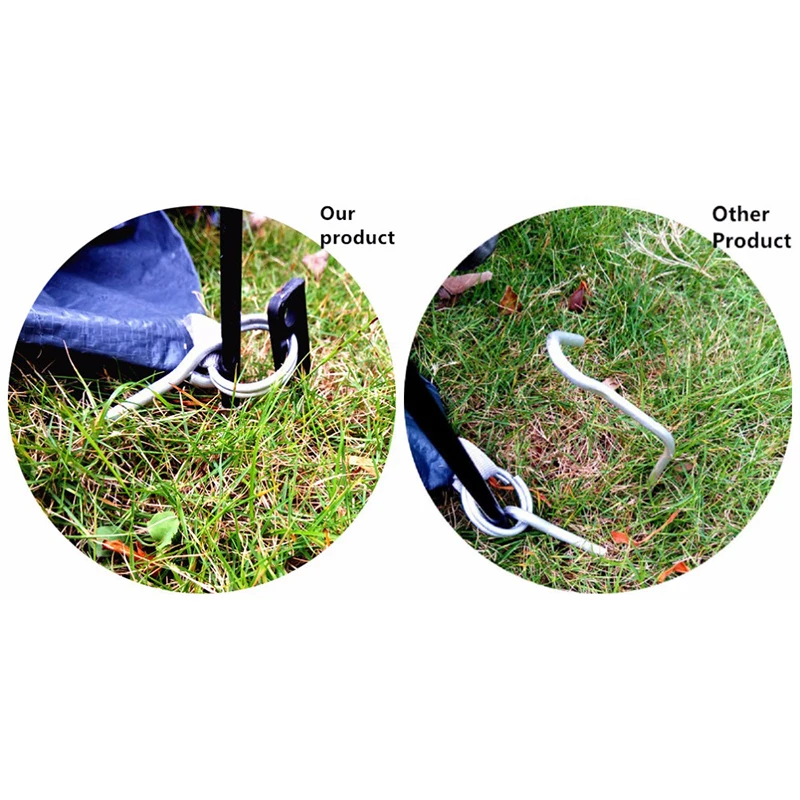 Ultralight Weight Tent Stake, Outdoor, Carbon Fiber, Sand Ground, Snow Field, Tent Peg, 13.3g, 7Inch, 18cm