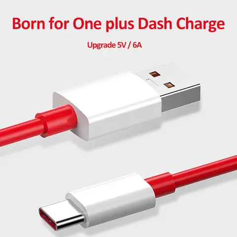6A Fast Charge Cable for Oneplus Warp Dash USB C Charging Cables For One Plus 8 7 Pro 7t 7 T 6t 6 5t 5 3t Warp Charge Wire Cord