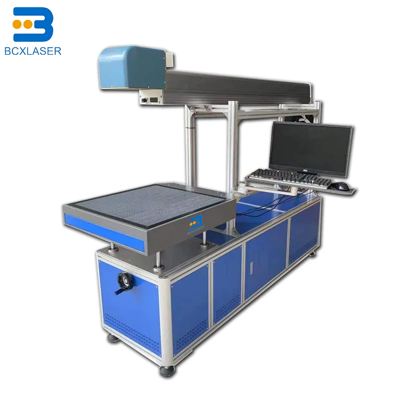600x600mm working area  co2 100w laser marking machine