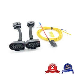 Wire Harness Connector for VW Transporter T5 Headlight Conversion T5.1 T6 Facelift Adaptor Harness Upgrade