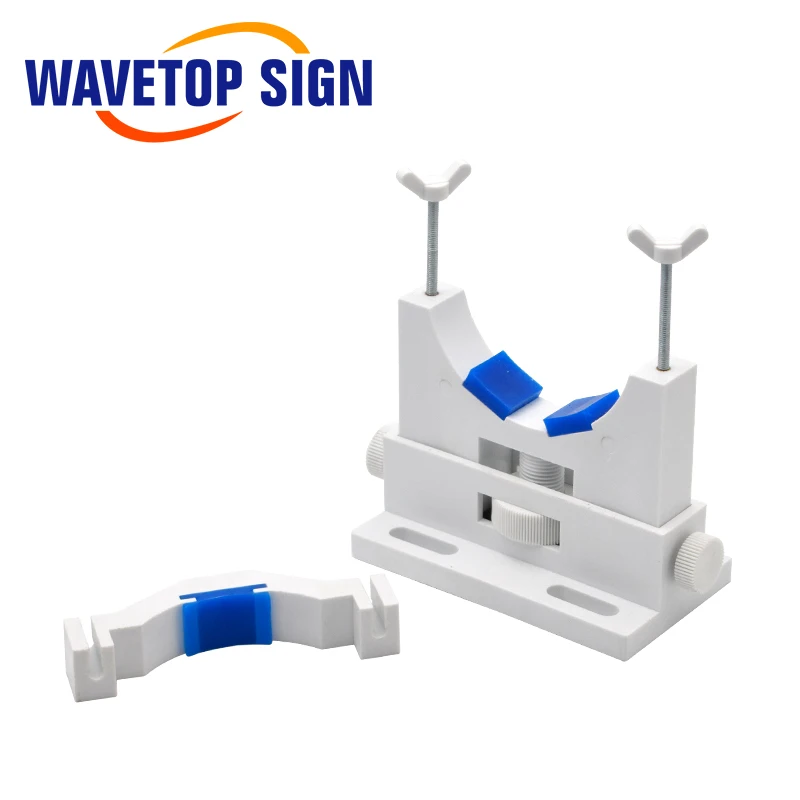 Plastica flessibile 50-80mm del supporto del supporto del tubo del Laser di Co2 di WaveTopSign per la tagliatrice dell'incisione Laser 50-180W