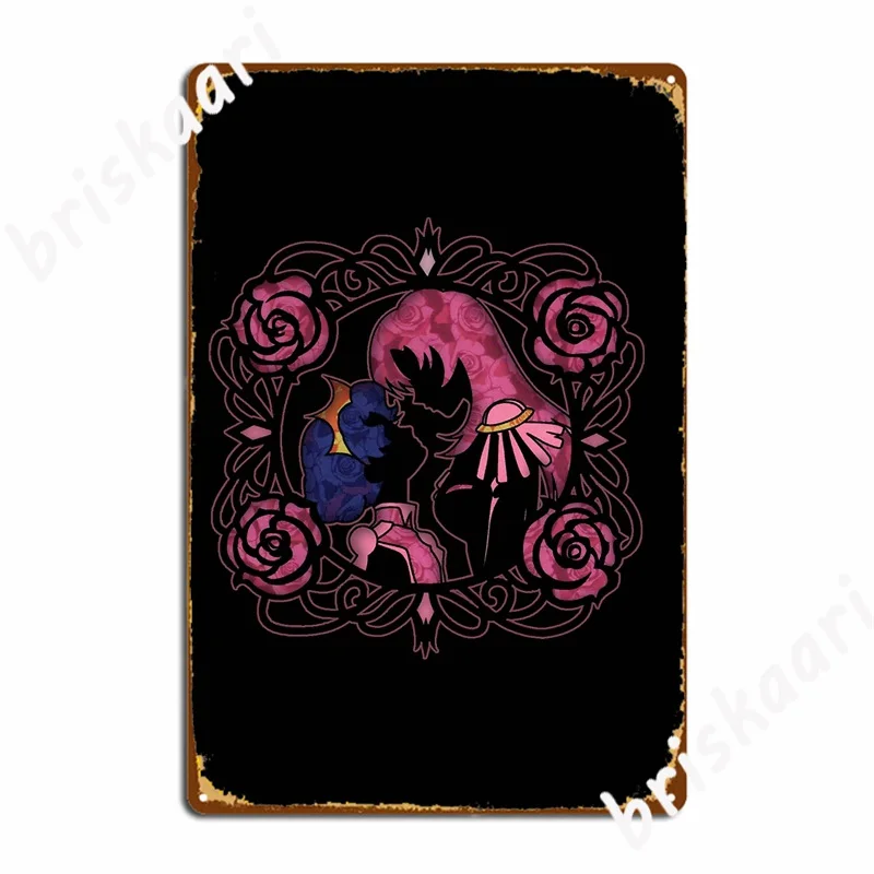 Utena X Anthy Metal Signs Wall Mural Mural Retro Plaques Tin sign Posters