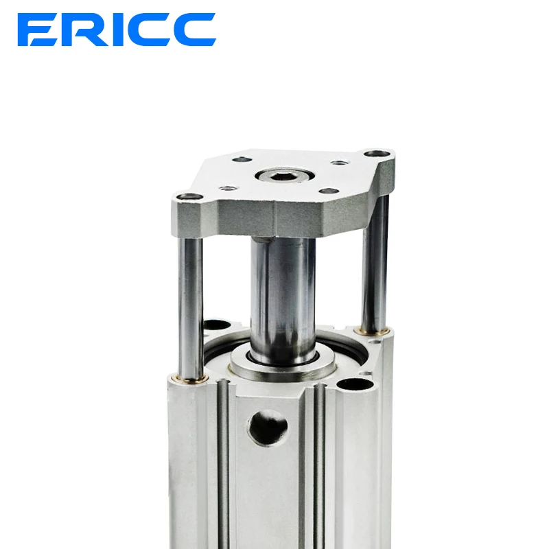 Smc type air cylinder CQMB/CDQMB bore 40mm double acting compact rod guide pneumatic ram cylinder stroke 5/10/15/20/25/30mm