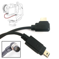 TypeC to DC0 DC2 Multi-Camera Control Cable for DJI Ronon-SC Nikon D850 D810 D800 D780 D7500 D7200 D5600 D5500 USB-C to Ronon SC